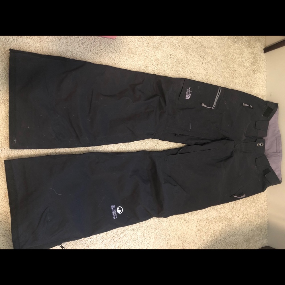 North face women’s small black ski pants
